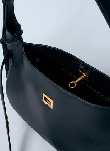 Balenciaga Small Bel Air Shoulder Bag Black bal0259024