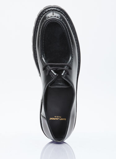 Saint Laurent ポニーヘアレザーローファー ブラック sla0156020