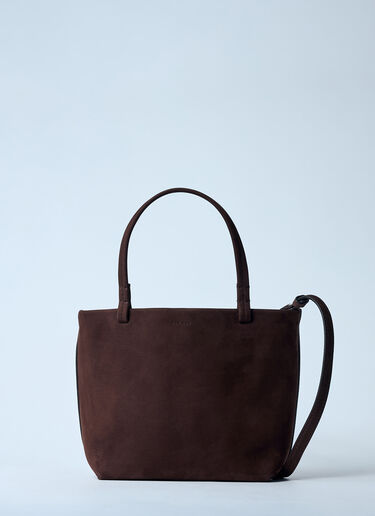 The Row Small Park Tote Bag Brown row0259016