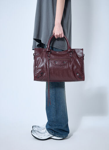 Balenciaga 中号 Le City 手提包 红色 bal0259031