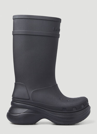 Balenciaga x Crocs Rain Boots Black bal0247144