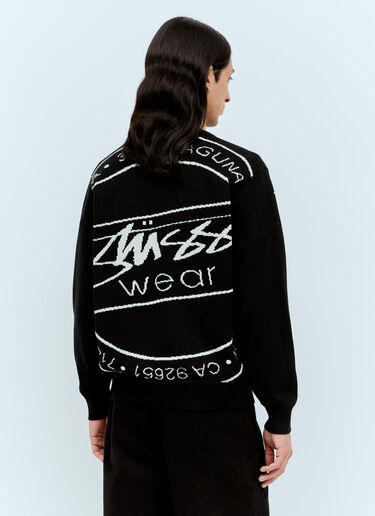 Stüssy ラグナ アイコンセーター ブラック sts0156009