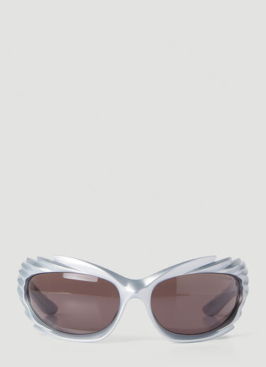 Balenciaga Spike Rec Sunglasses Silver bal0351008