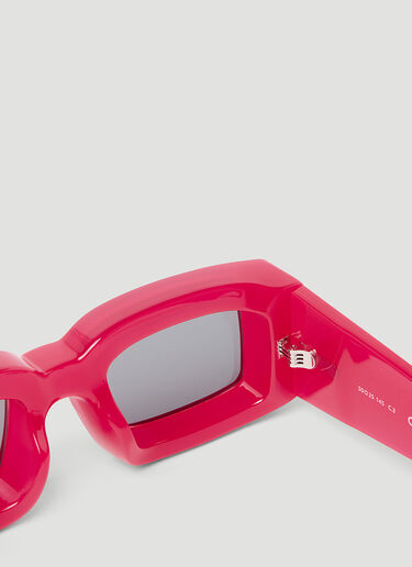 Les Lunettes Tupi Sunglasses Jacquemus Les Lunettes Tupi Sunglasses Pink jas0354004