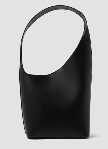 Aesther Ekme Demi Lune Shoulder Bag Black aes0249006