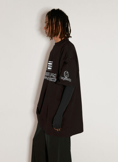 Balenciaga UV 袖 T 恤  黑色 bal0156006