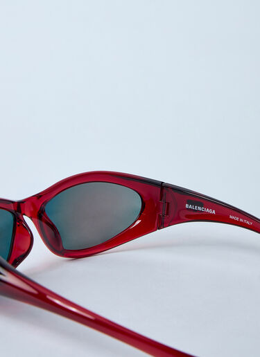 Balenciaga Sporty B Round AF Sunglasses Red bcs0360002