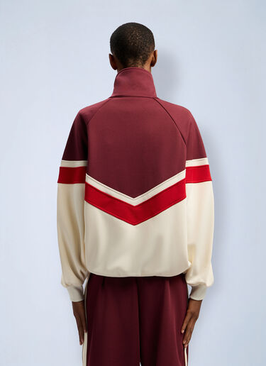 Anorak Track Jacket Palm Angels Anorak Track Jacket Bordeaux pma0262084
