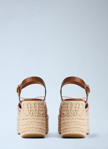 LN-CC® - Chloé: Isla Wedge Espadrilles - Pink Chloé Isla Wedge Espadrilles Pink chl0265044
