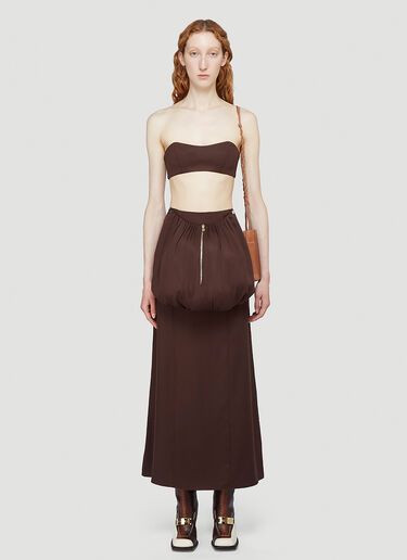 Section 8 Detachable-Pouch Skirt Brown scn0240005