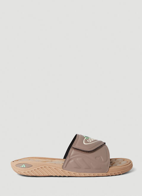 Versace Reptossage Slides Black ver0153026