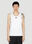 Prada 로고 플라크 탱크탑 화이트 pra0153007