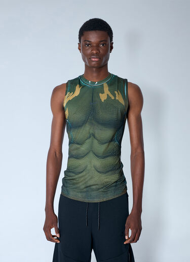 Nike by Yaku Re-Create Muscle Tank Top Green nik0165020