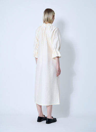 Max Mara Jene Maxi Dress White max0260012