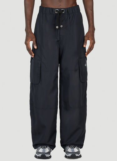 Versace Relaxed Cargo Pants Black ver0152007