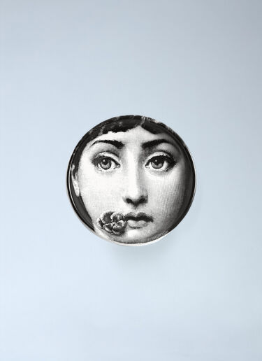 Fornasetti Tema e Variazioni N.397 Coaster Black wps0691874