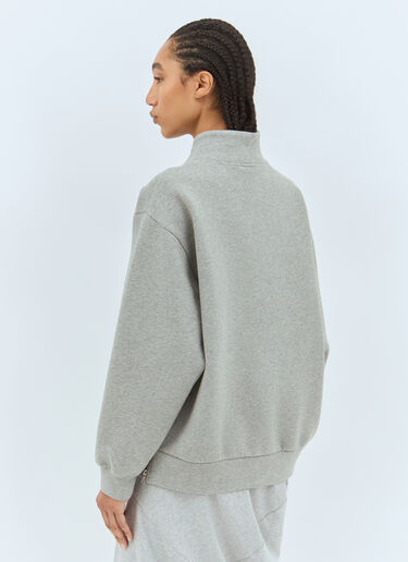Dries Van Noten Side Zip Sweatshirt Grey dvn0258019