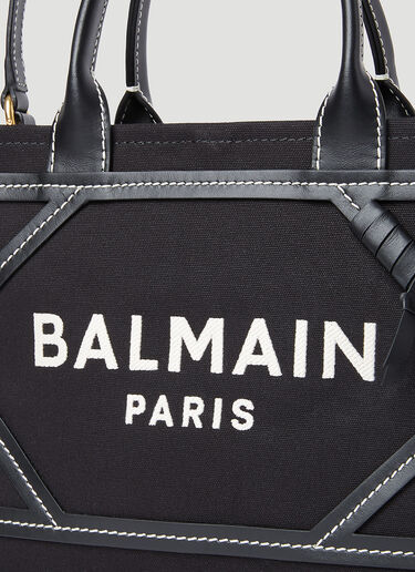 Balmain B-Army Monogram Small Tote Bag Black bln0253029