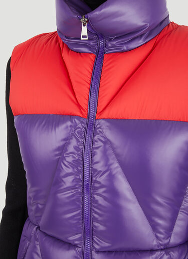 Moncler Hormin Sleeveless Quilted Down Jacket Purple mon0246013