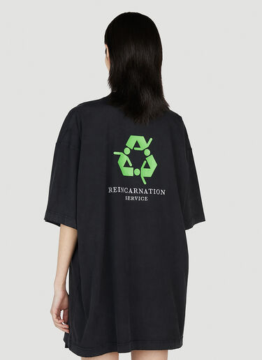 VETEMENTS スローガンTシャツ ブラック vet0251001