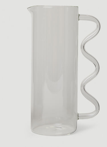 Sophie Lou Jacobsen Wave Pitcher Transparent spl0351009