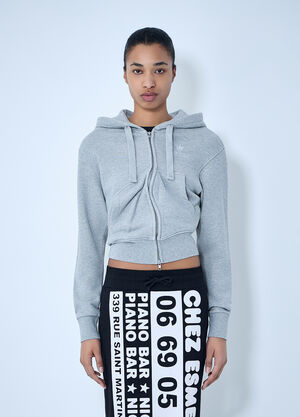 Vaquera Twisted Hoodie Grey vaq0264009