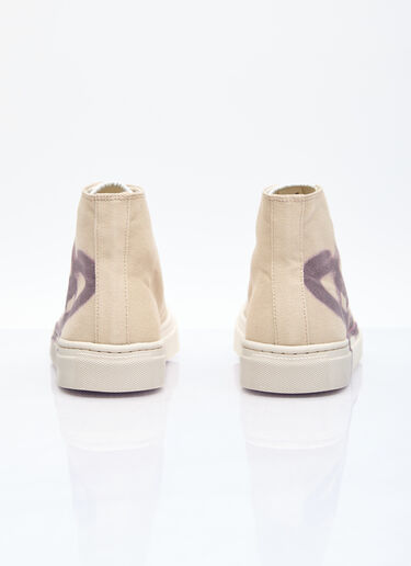 Plimsoll High-Top Sneakers Vivienne Westwood Plimsoll High-Top Sneakers Beige vvw0156013