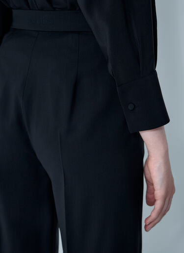 Max Mara Tailored Wool Pants Black max0261001