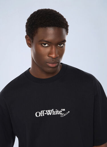 Scribble Arrow Skate Logo T-Shirt Off-White Scribble Arrow Skate Logo T-Shirt Black ofw0162009