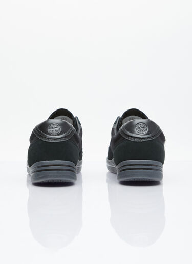 락 스웨이드 스니커즈 Stone Island 락 스웨이드 스니커즈 블랙 sto0154081
