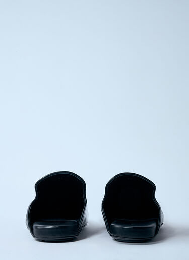 Bottega Veneta Roma Leather Mules Black bov0159015