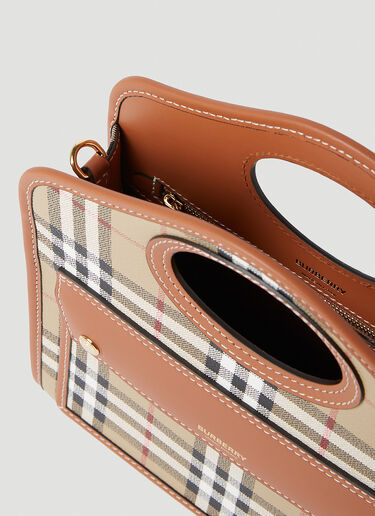 Burberry Mini Pocket Handbag Beige bur0252035
