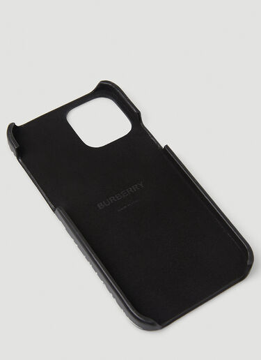 Burberry Rufus Monogram iPhone 12 Pro Case Black bur0147163