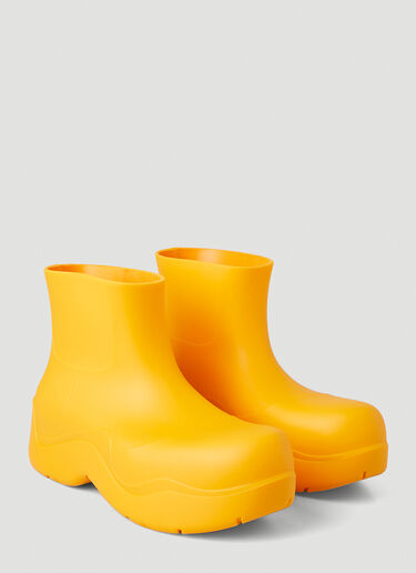 Bottega Veneta Puddle Boots Orange bov0148046