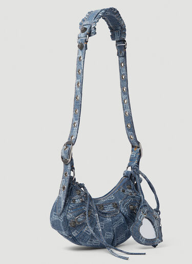 Balenciaga Le Cagole BB XS Shoulder Bag Blue bal0249066