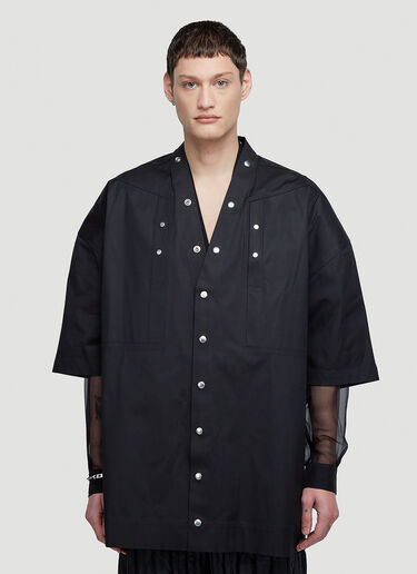 Rick Owens 파우누스 셔츠 블랙 ric0147007