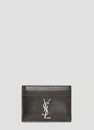 Saint Laurent Cassandre Cardholder Black sla0136042