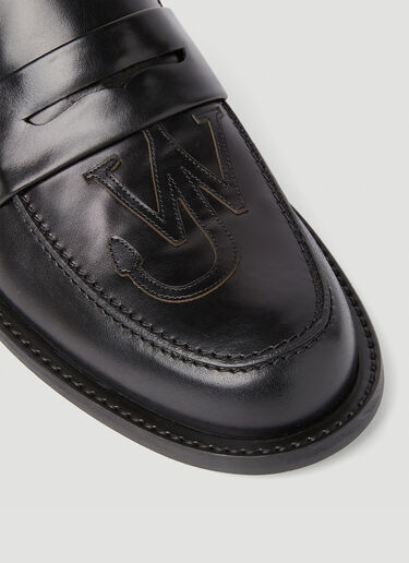 JW Anderson 앵커 로고 로퍼 블랙 jwa0151004