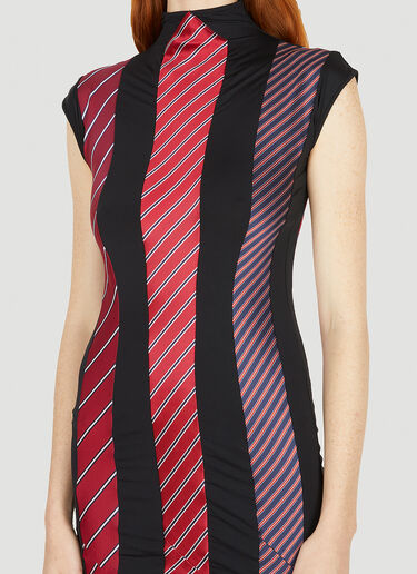 PROTOTYPES Jersey Tie Dress Black typ0250003