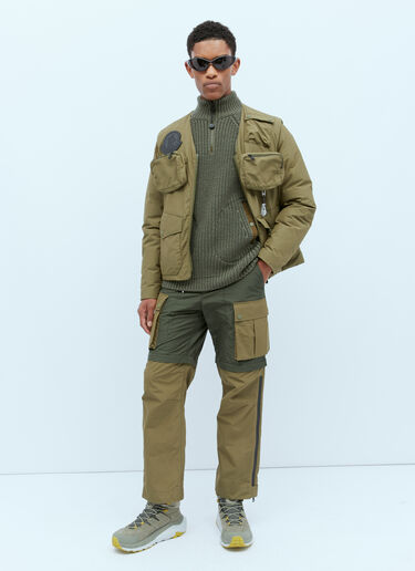 Moncler x Pharrell Williams Maple Down Jacket Khaki mpw0154002