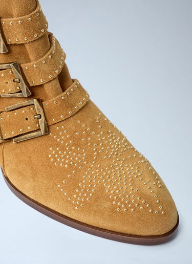 Susan Ankle Boots Chloé Susan Ankle Boots Camel chl0262030
