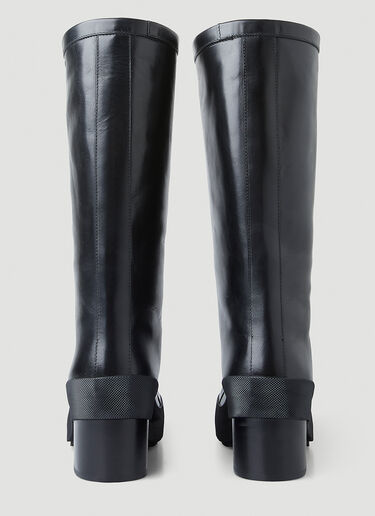 라운드 토 부츠 Raf Simons 라운드 토 부츠 블랙 raf0250011
