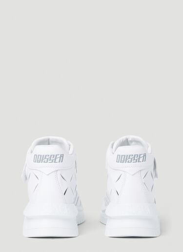 Versace Perforated Sneakers White ver0152022