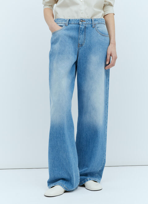 VETEMENTS エグリッタ ジーンズ Blue vet0254001