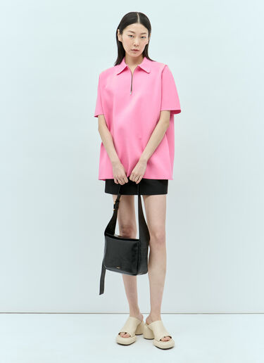 Jil Sander 小号斜挎包 黑色 jil0255029