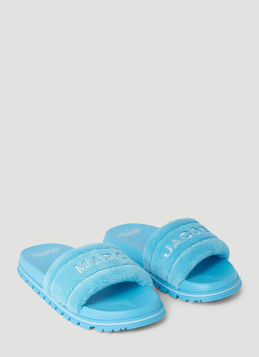 Marc Jacobs The Terry Slides Blue mcj0253002