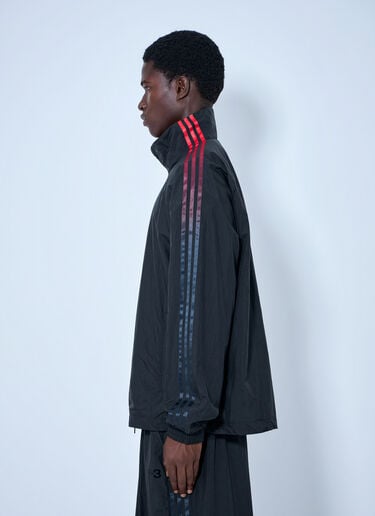 LN-CC® - Y-3: Gradient 3-Stripes Nylon Jacket - Black Y-3 Gradient 3-Stripes Nylon Jacket Black yyy0165001