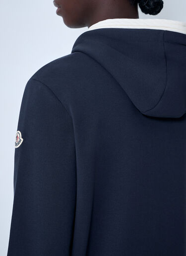 Moncler Zip-Up Cardigan Navy mon0163041