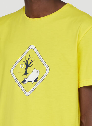 LN-CC x Kyle Platts T 01 Danger T-Shirt Yellow kyl0342003