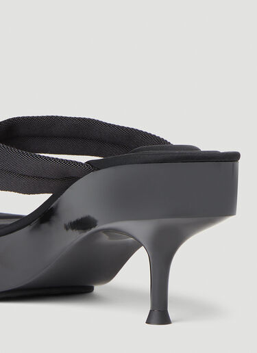 Jessy Kitten Heel Sandals Alexander Wang Jessy Kitten Heel Sandals Black awg0252022